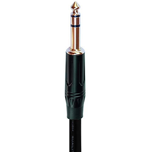 6.35mm TO 2 x RCA
