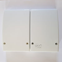 1STec White Internal Virgin Media Wall Box Housing for 2-Way Splitter Outlet or Isolators Suitable for use on TiVo V6 Digital TV & as Used by Super Fast 2 3 Superhub Broadband Cable Modems (Indoor)