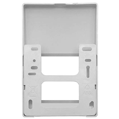 1STec Latest Model Isolated Genuine Virgin Media White Internal use Wall Box Outlet Socket with Euro Module Angled F-Connector Isolator for TiVo Digital TV or Superhub Broadband Modem Indoor Feed