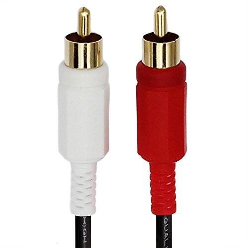 3.5mm TO 2 x RCA