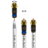 RIGHT ANGLED TV CABLES