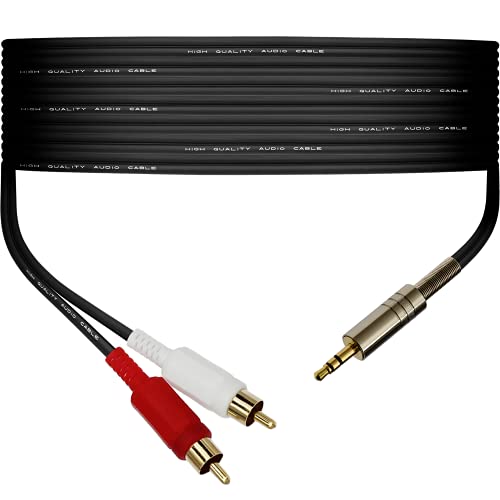 3.5mm TO 2 x RCA