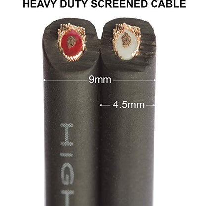1STec 2 x 6.3mm J-J - 2 x RCA