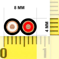 1STec 2 x 6.3mm J-J - 2 x RCA
