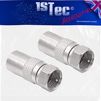 Digital TV Connectors (2 x Coax - F Female)