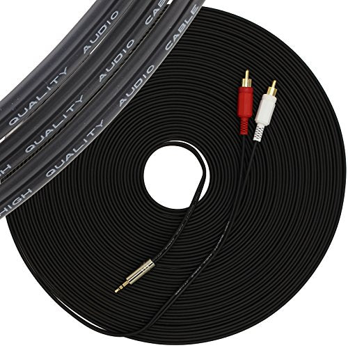 3.5mm TO 2 x RCA