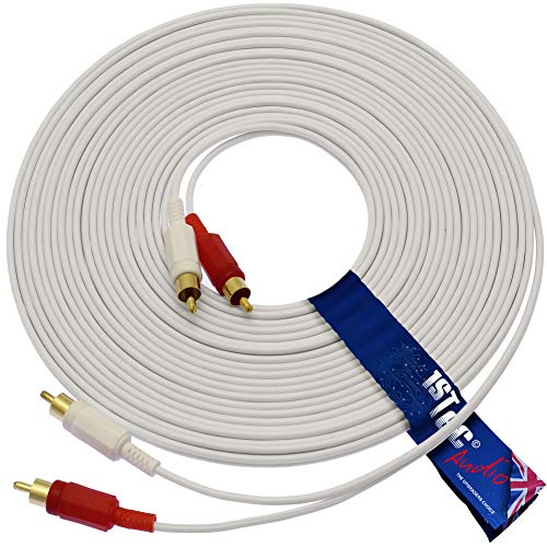 WHITE FIGURE 8 CABLES