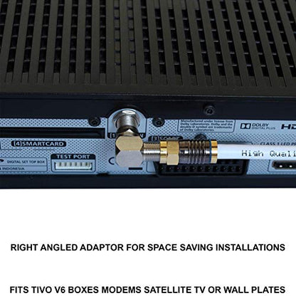 Right Angled F-Cable