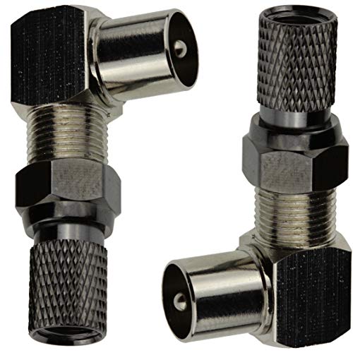 1STec Right Angled TV Plug