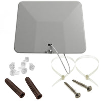 Grey BT66B External use Junction Box Electrical Enclosure to fit on Wall/Eaves for Outdoor Telephone Wiring Overhead Drop-wire Jellys/Gel Crimp Housing Openreach Broadband Main Dropwire Supply Lead