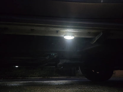 1STec Toyota Land Cruiser Prado 250 OEM+ running board side step rock slider under glow underbody puddle lights kit