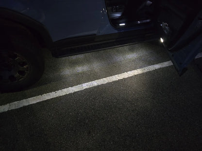 1STec Toyota Land Cruiser Prado 250 OEM+ running board side step rock slider under glow underbody puddle lights kit