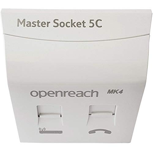 Genuine BT Openreach NTE5C MK2 + MK4 Master Without a Back Box