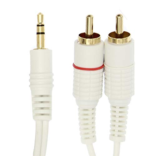 3.5mm TO 2 x RCA