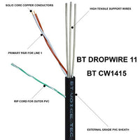 1STec BT CW1411 DROPWIRE