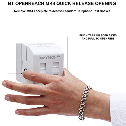 Reolink 4G Presa Telefonica Principale BT Openreach NTE5C MK4 Con Reolink 4G Presa Telefonica Principale BT Openreach NTE5C MK4 Con