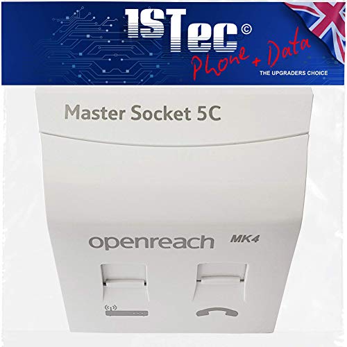 Genuine BT Openreach NTE5C MK2 + MK4 Master Without a Back Box