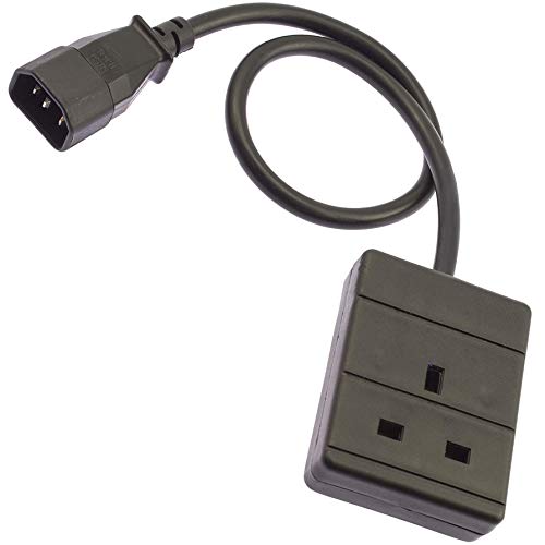 IEC C14 to Trailing Socket