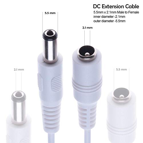 2.1mm EXTENSION CABLES