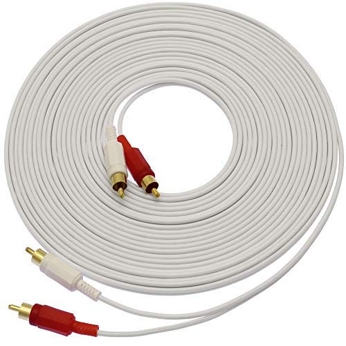 WHITE FIGURE 8 CABLES