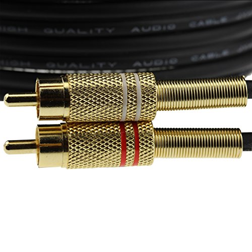 6.35mm TO 2 x RCA