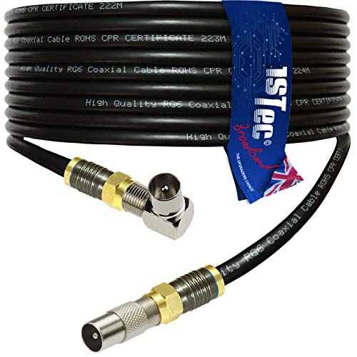 RIGHT ANGLED TV CABLES